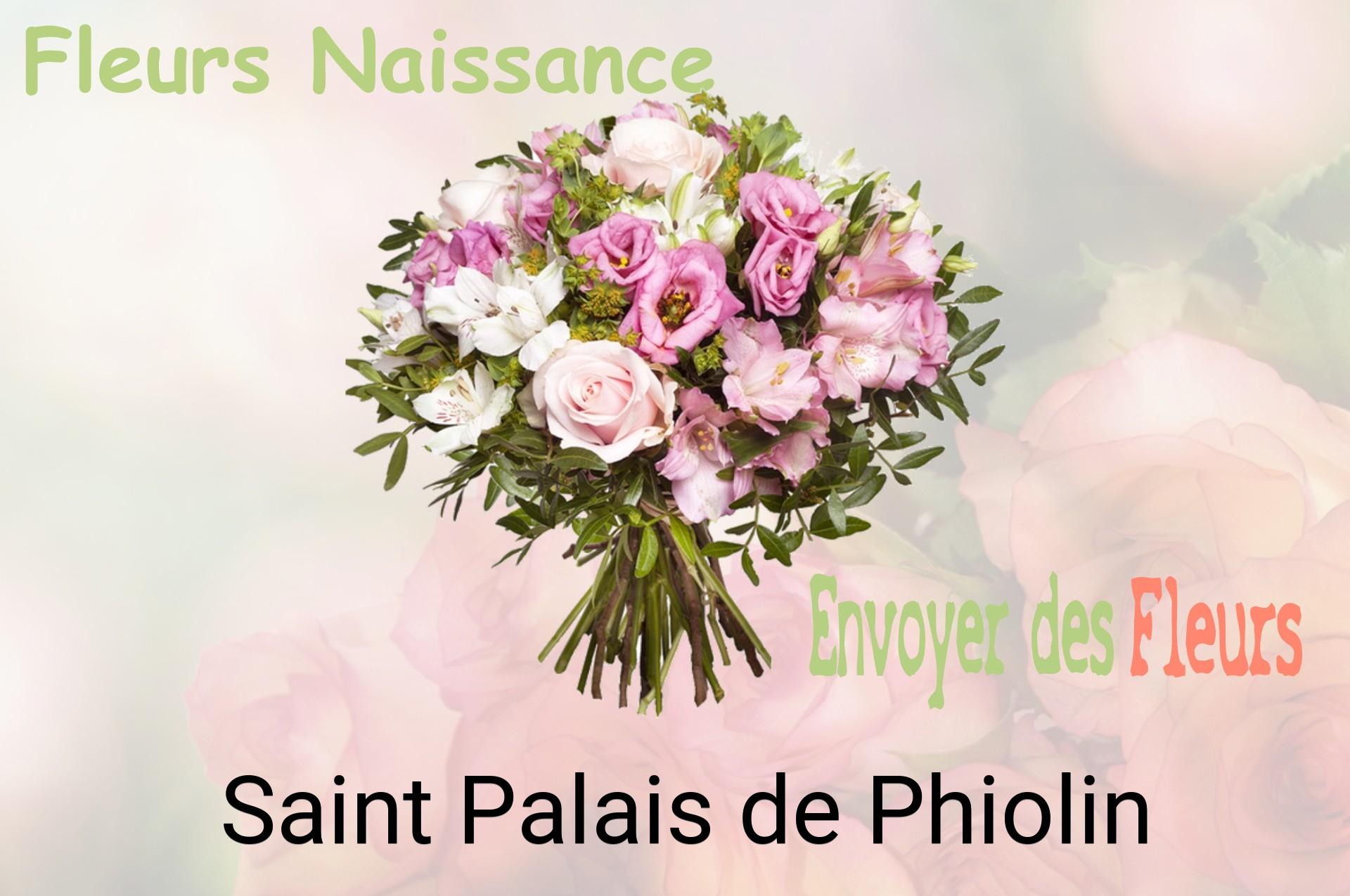 Bouquet de fleurs de naissance livré à Saint-Palais-de-Phiolin